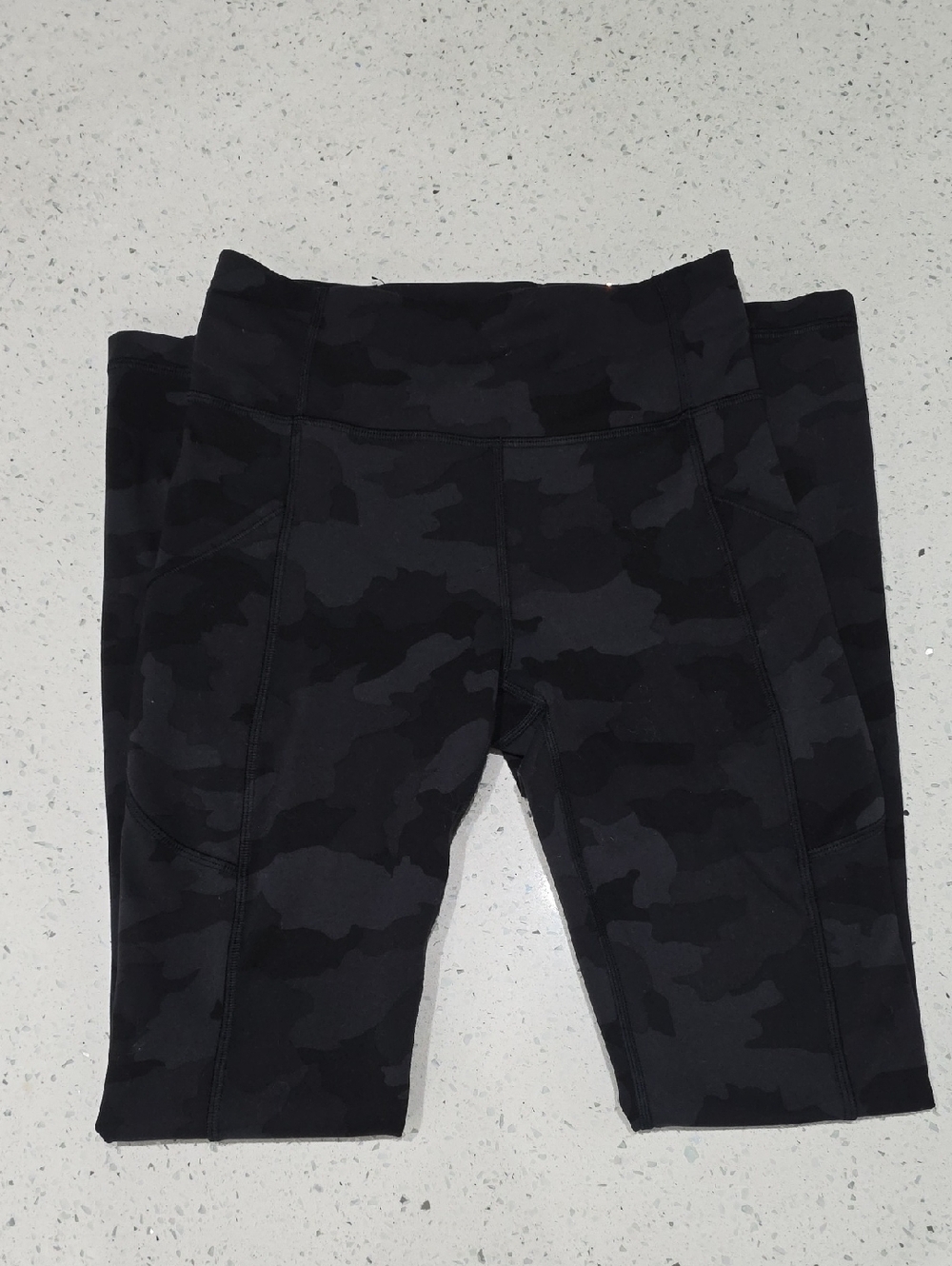 lululemon athletica Black Camo High-Rise Leggings